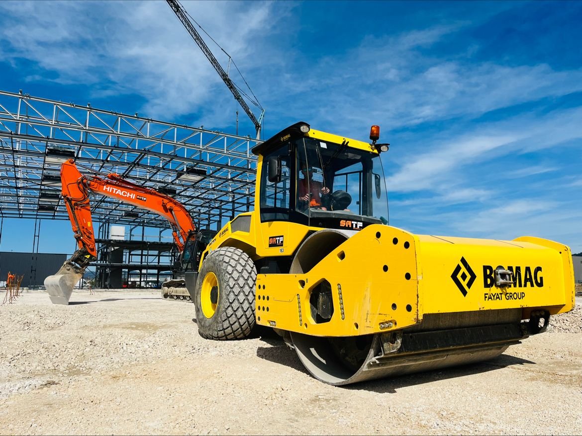 plateforme industrielle SATP travaux publics à rumilly